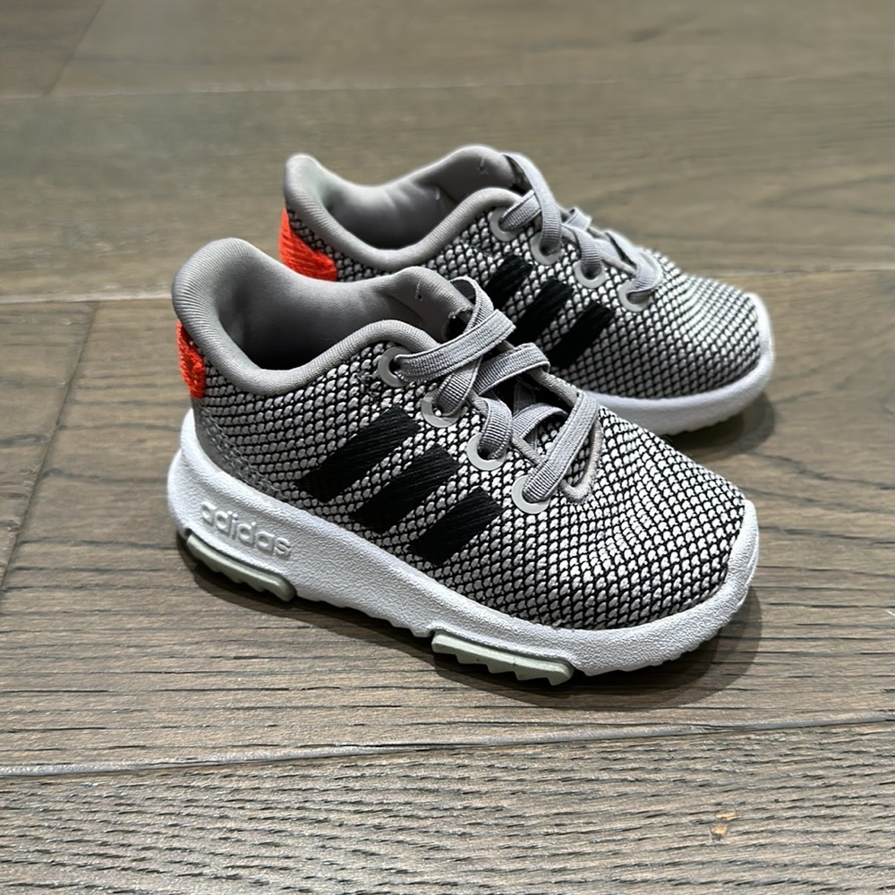 Gently used Adidas Racer toddler 4K